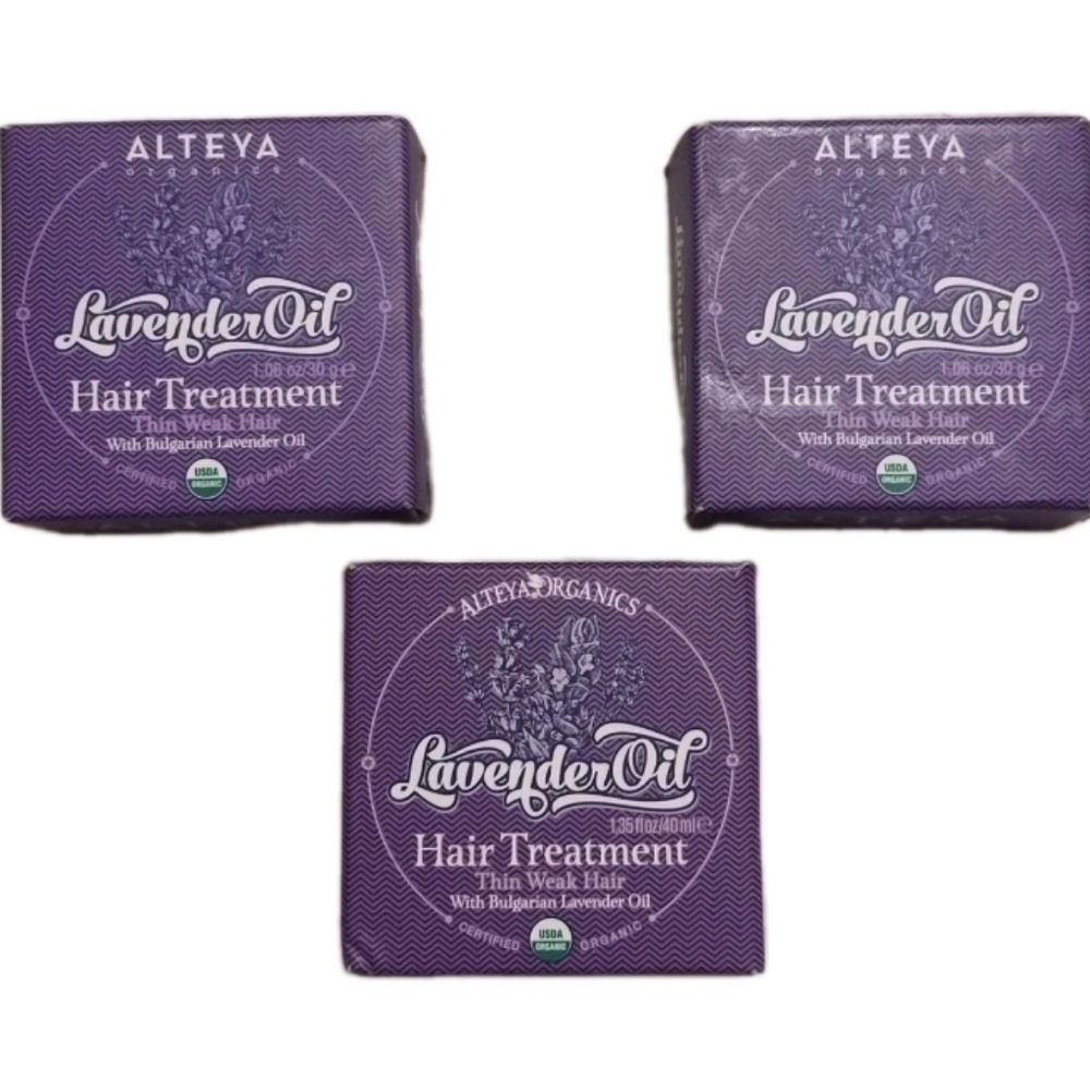 Alteya Organics Bulgarian Lavender Organic Hair Oil Treatment